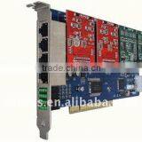 8 Channels FXS/FXO Analog Asterisk PCI Card