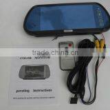 7 Inch Car Mirror Monitor With 2 AV Inputs thumbnail-4