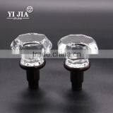 2 1/6 Inch Vintage Octagon Shape Glass Door Pulls for Shower Door