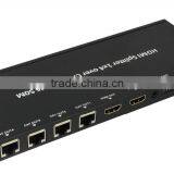 HDMI Splitter 1x4 Over CAT5E/CAT6 50m WITH POC thumbnail-4