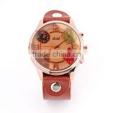 (WS-012)trend design quartz multi-color clock wrist bracelet watch