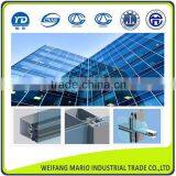 Aluminum Hidden Frame Glass Curtain Wall Profiles thumbnail-1