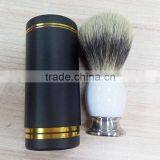 Wholesale Shaving Brushes Cheap Badger Hair Shaving Brushes in Cylinder Box thumbnail-5