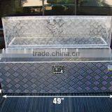 30"ALUMINUM PICKUP TRUCK TRUNK FLAT BED TOOL BOX UNDERBODY TRAILER STORAGE+LOCK thumbnail-5