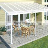 Sturdy Aluminium Frame Hollow Polycarbonate Balcony Patio Cover thumbnail-2