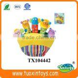 Soft Cute Plush Glove Puppet Safe Baby Animal Toy Sets thumbnail-5