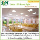 15W LED Panel Lights powered by solar energy