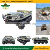 XBH 8X8-2 Standard Amphibious Vehicle Crossing River Car Fire Fighting Truck All-Terrain ATV thumbnail-1
