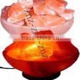 High Quality Carved Crystal Rock Himalayan Salt Lamps