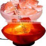 High Quality Carved Crystal Rock Himalayan Salt Lamps thumbnail-1