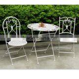 Foldable Hot Selling White Antique Iron Furniture For Garden thumbnail-1