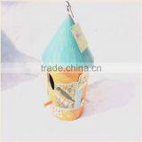 China Supplier Crafts Hang Christmas Wooden Bird House Wholesale Modern Design Wooden Bird House High Quality Wooden Bird House thumbnail-2