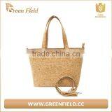 Luxurious High-end Ladies Natural Cork Bags Unique Women's Handbags thumbnail-1