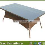 Dinning Room Furniture Glass Tables and Chairs for Events Aluminium thumbnail-1