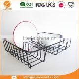 WI2907 Metal Wire Coated Dish Rack Kitchen Sink Drainer thumbnail-4