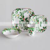 20pcs Square Shape Porcelain Dinnerware Set,16pcs Square Shape Dinner Set With Decal,porcelain Dinnerware Set thumbnail-3