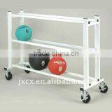 S6203 Metal 3-Tier 12 Ball Storage Cart thumbnail-1