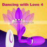 INS Dancing With Love 4 New Sex Love Remote Control Double Vibrating Eggs for Woman thumbnail-2