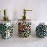 Mosaic Crackle Glass Fashion Mosaic Soap Dispensers for Bathroom Home thumbnail-1