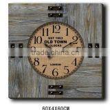 Rustic Metal Wall Clock thumbnail-1