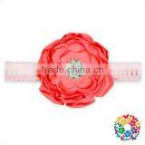 Hot Sale Toddler Baby Girls Elastic Flower Crown Headband thumbnail-2