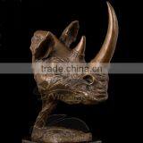 Life Size Rhino Statue for Garden Decoration VSL-069 thumbnail-6
