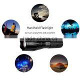 High Quality Strong Light Bright Rechargeable Tactical Flashlight thumbnail-4