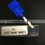 Shank Diameter 2.3mm Medium Type Ceramic Burr For Nail 1 Piece Huaxing Small Ball Head Huaxing Head Diameter thumbnail-2