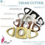 Colorful Coating Oval Shaped Cigar Cutters thumbnail-1