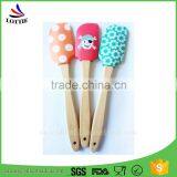 100% Food Grade Personalized Baking Kitchen Silicone Christmas Pastry Spatula Kids Silicone Spatula thumbnail-1