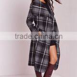 Ladies Fancy Printed Longline Waterfall Winter Coats thumbnail-3