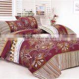 100%polyester Disperse Printed Blue Demon ji Diamond Velvet Bedding Set thumbnail-1