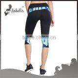 Sublimation Print Leggings Wholesale Latest Design Capri thumbnail-2