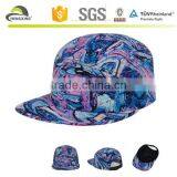 Stylish Leather Strap Poke Dot 5 Panel Hat thumbnail-3