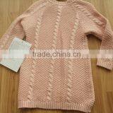 High Quality Baby Girls Sweater Design With Shoulder Woode Button(BKNB5564) thumbnail-4