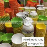 Eco-friendly Melamine Tablewear Cute Baby Reusable Plastic Soup Bowl With Custom Print thumbnail-3