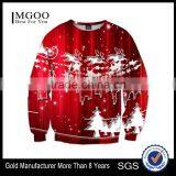 MGOO New Design Christmas Sweatshirt For Men Snow Season Clothing Sublimation Print Crew Neck Sweatshirt thumbnail-2