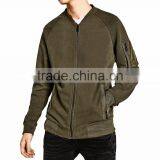 Top Quality Popular Polyester Lining Custom Bomber Varsity Jackets Men thumbnail-3