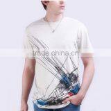 Wash Painting Print SS Tee 100% Cotton Men T Shirt thumbnail-1