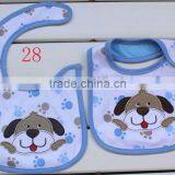 100% Cotton Waterproof Bib With Frog Design thumbnail-1