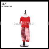 Wholesale Children Stripe Christmas Pajamas Set thumbnail-1