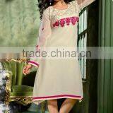 Party Wear Georgette Kurtis thumbnail-2