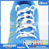 MOQ:100 Pairs!!!~10 Colors~No Tie Elastic Laces With Knots~ Elastic Lazy Shoe Laces Sport Triathlon Laces~Elastic Quick Shoelace thumbnail-2