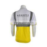 ANSI Class 3 EN471 Hi Vis High Visibility Reflective Safety Clothing Polo Shirt thumbnail-3