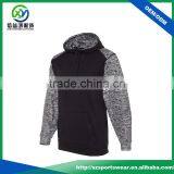 High Quality Splicing Contrast Color Sleeve Polyester Man Hoody Jacket With Micro Fleece Inside thumbnail-2