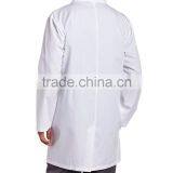 Quality Men Warm-up Scrub Jackets Long White Pockets Jacket thumbnail-3