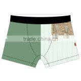 New Design Breathable Men Underwear Polyester With Spandex Sexy Adults Boxer