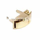 Zinc Based Alloy Purse Twist Turn Lock Gold Plated 29mm(1 1/8") x 15mm( 5/8"), 1 Set thumbnail-1