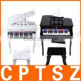 30 Keys Hardwood Learn-To-Play Piano Musical Instrument Toy Gift With Bench for Kid Child Baby Beginner Amateur thumbnail-4