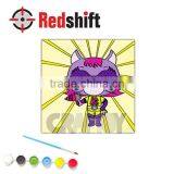 OEM Kids Project Color Your Animal Pal Artist Canvas Supper Kitty thumbnail-1